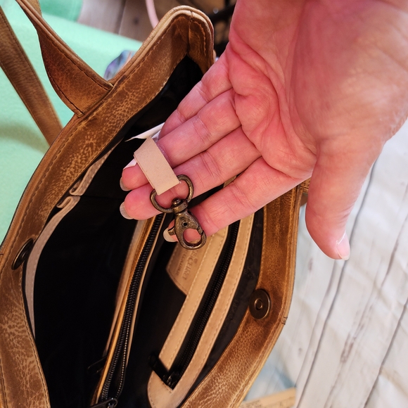 Hand Painted Collector Purse ANUSCHKA Leather - Picture 16 of 16